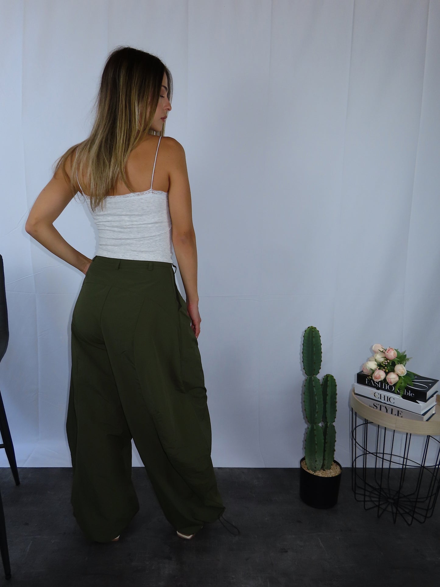 Parachute super baggy donna vista posteriore completa